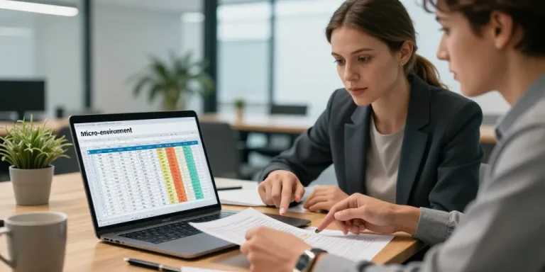 tableau micro environnement